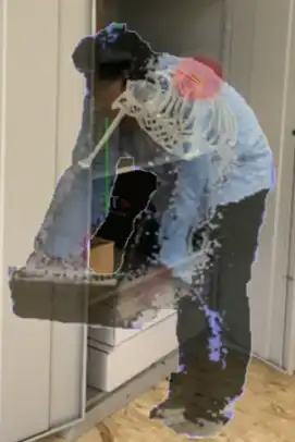 Using augmented reality to study worker safety project