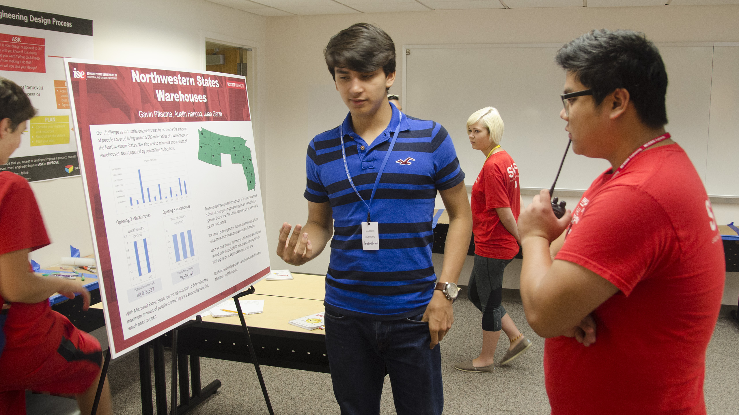 Summer Campers Try Out Industrial Engineering NC State ISE