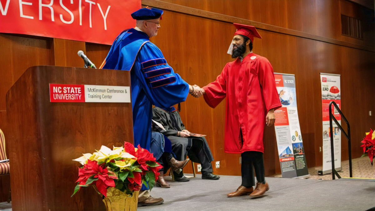 Bachelor of Science in Industrial Engineering students graduate.