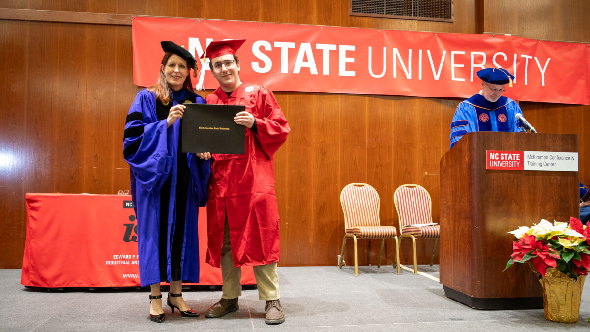 Bachelor of Science in Industrial Engineering students graduate.