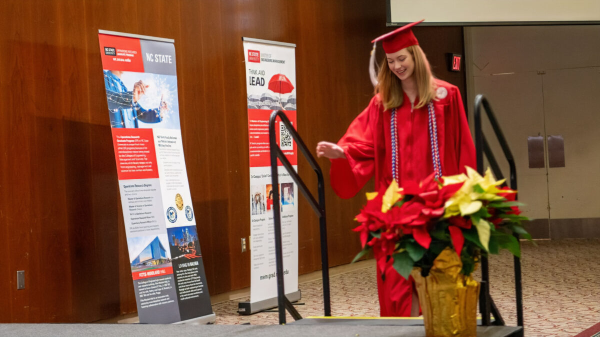 Bachelor of Science in Industrial Engineering students graduate.