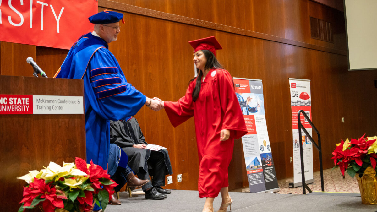 Bachelor of Science in Industrial Engineering students graduate.