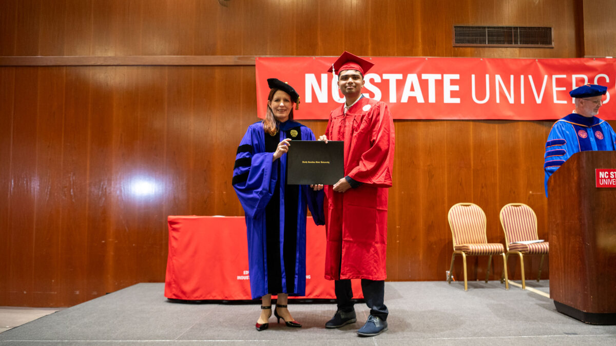 Bachelor of Science in Industrial Engineering students graduate.