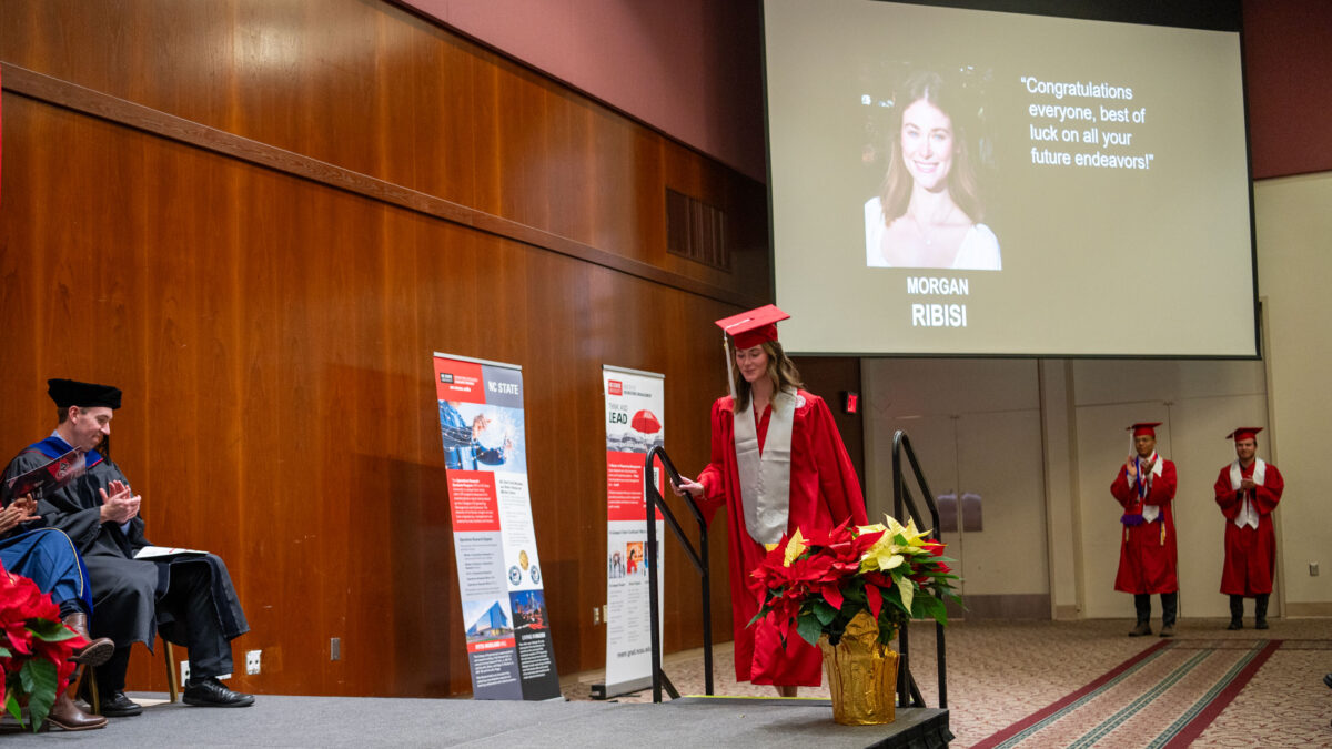 Bachelor of Science in Industrial Engineering students graduate.