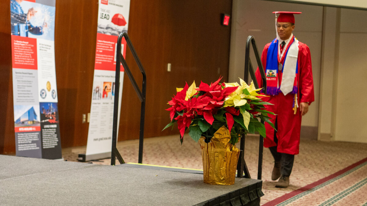 Bachelor of Science in Industrial Engineering students graduate.