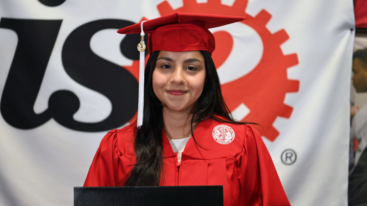 Bachelor of Science in Industrial Engineering students graduate.