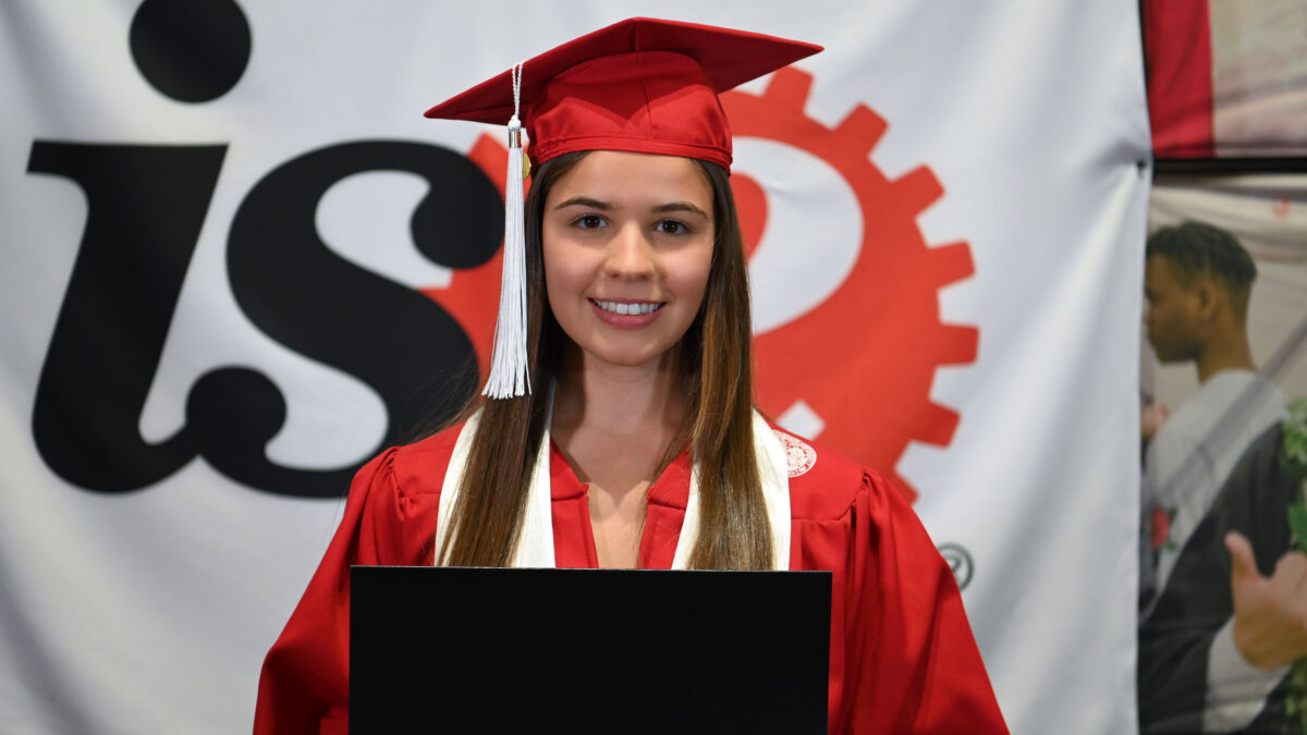 Bachelor of Science in Industrial Engineering students graduate.