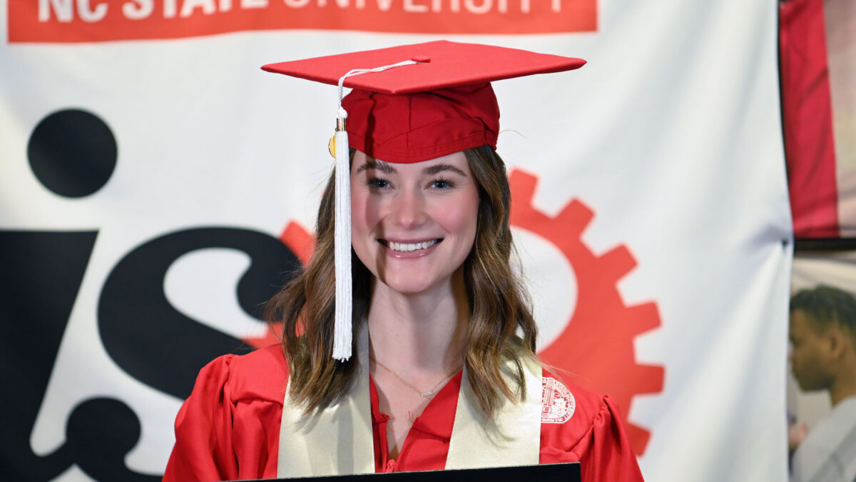 Bachelor of Science in Industrial Engineering students graduate.