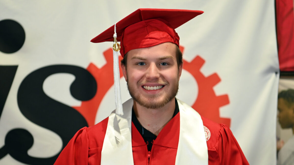 Bachelor of Science in Industrial Engineering students graduate.