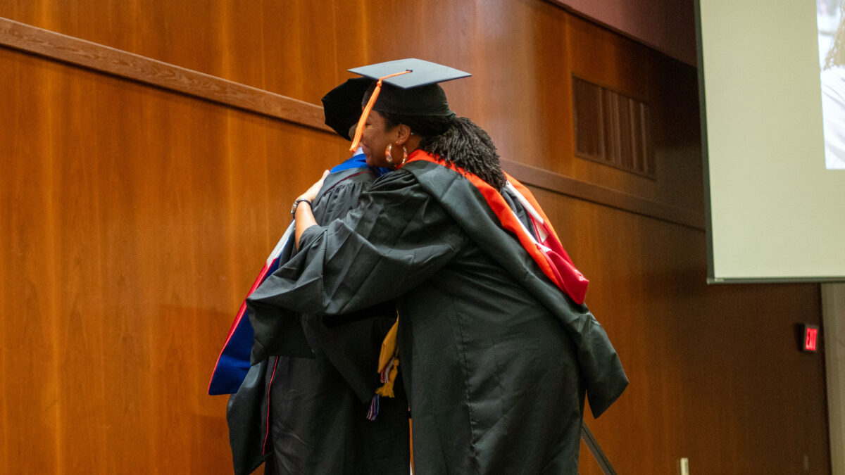 Master of in Industrial Engineering students graduate.