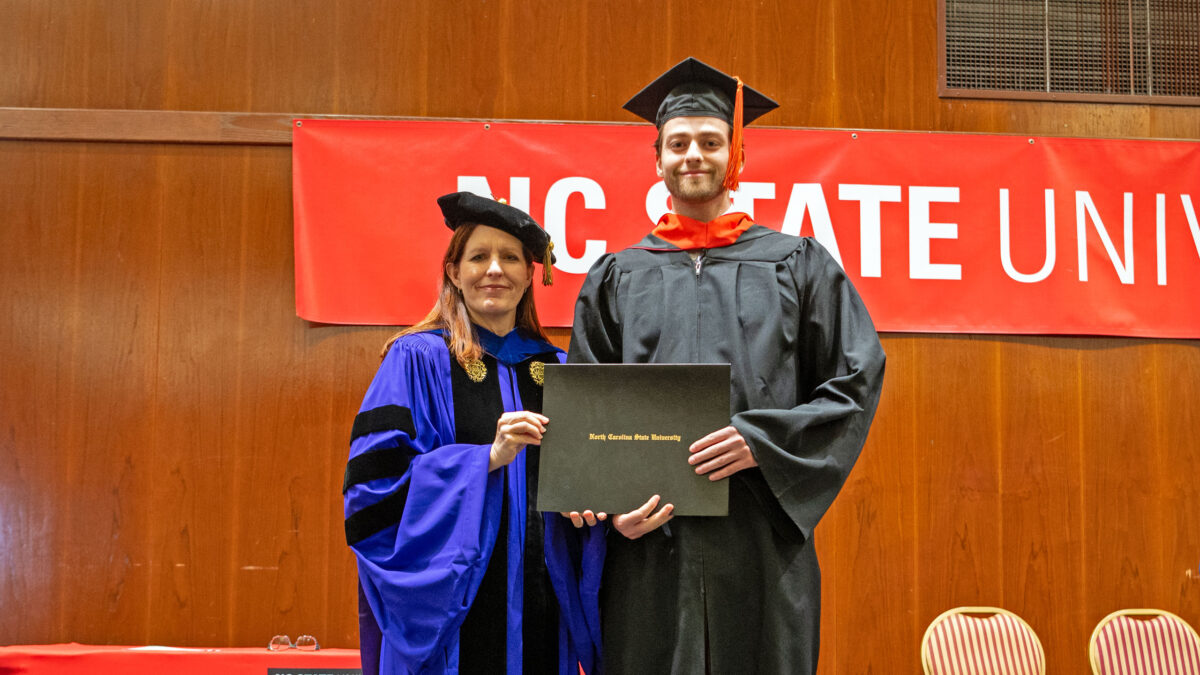 Master of Science in Industrial Engineering students graduate.