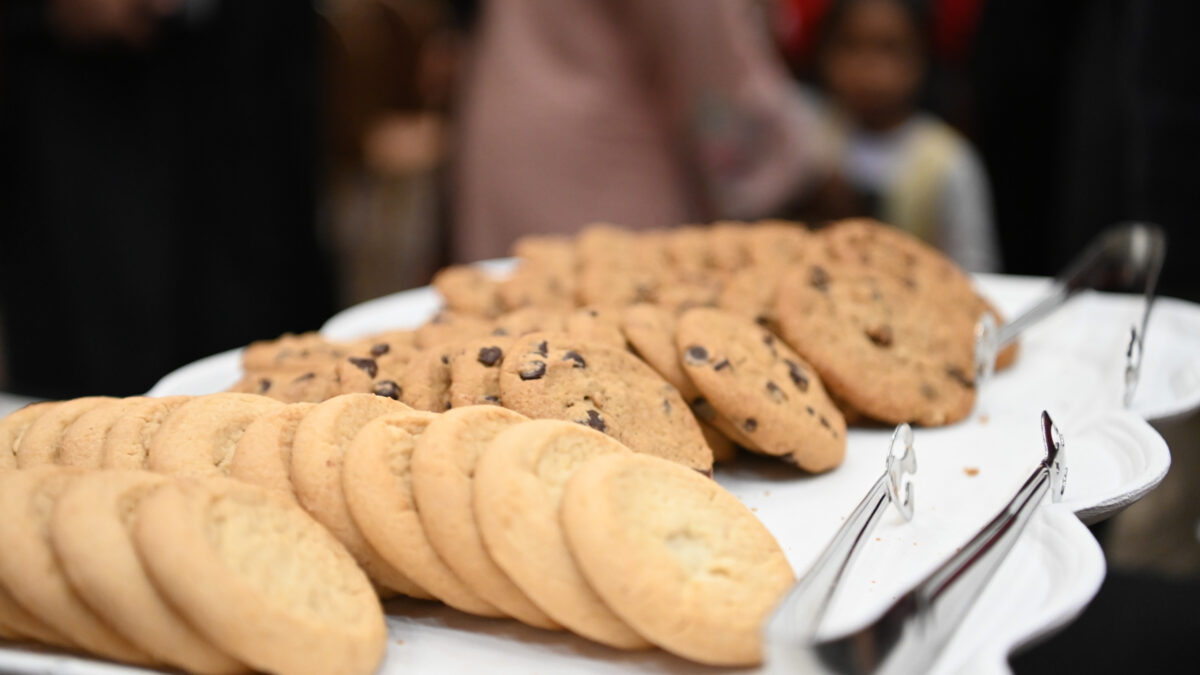 Refreshments at the ISE Graduation Ceremony.