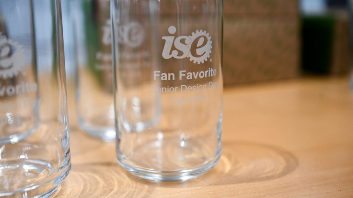 Senior Design fan favorite awards.